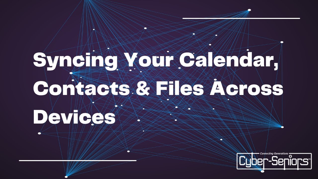 Calendar sync visualization showing data flow between iPhone, Android, and desktop devices for cross-platform management