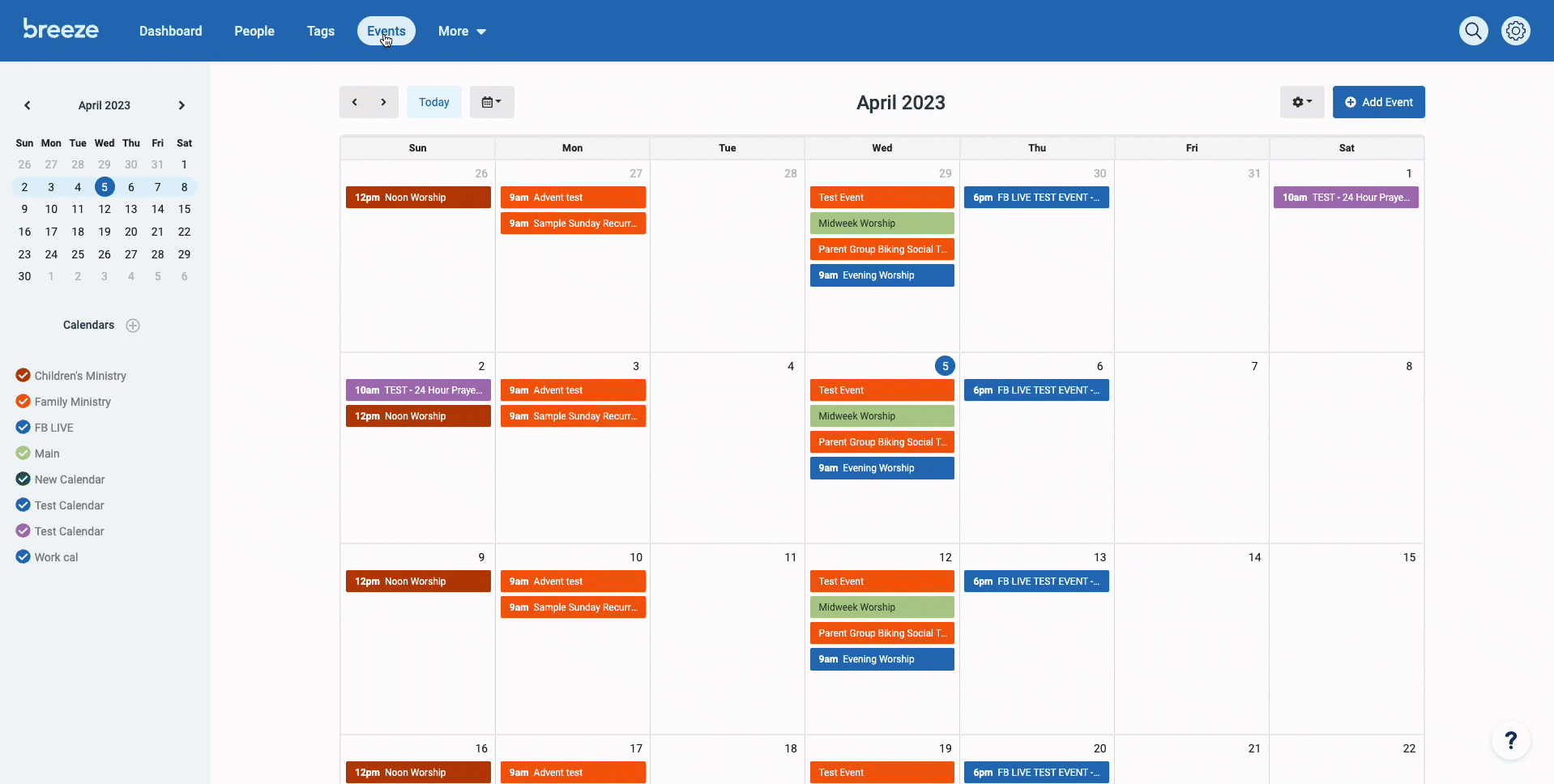 calendar syncing