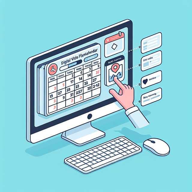 adding events to the Video Planning calendar in iCal