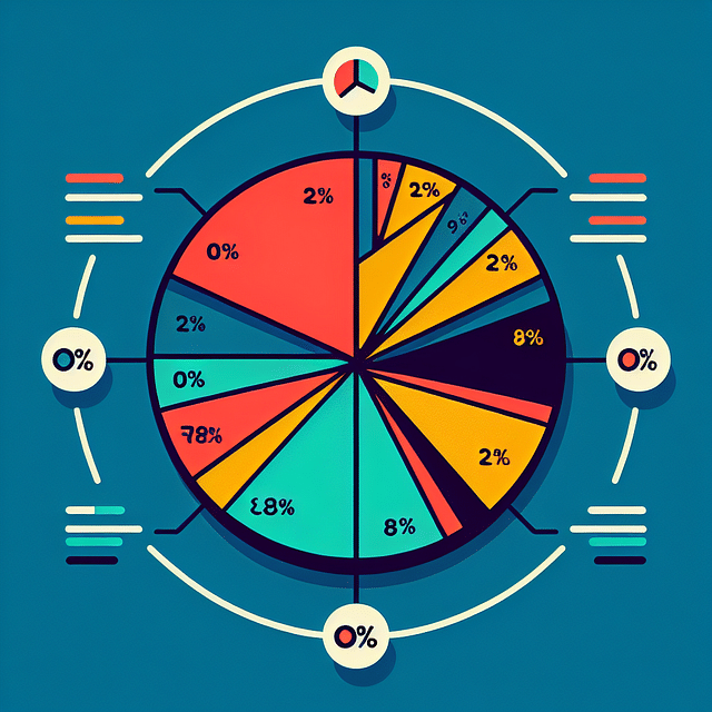 pie chart showing time spent on different activities