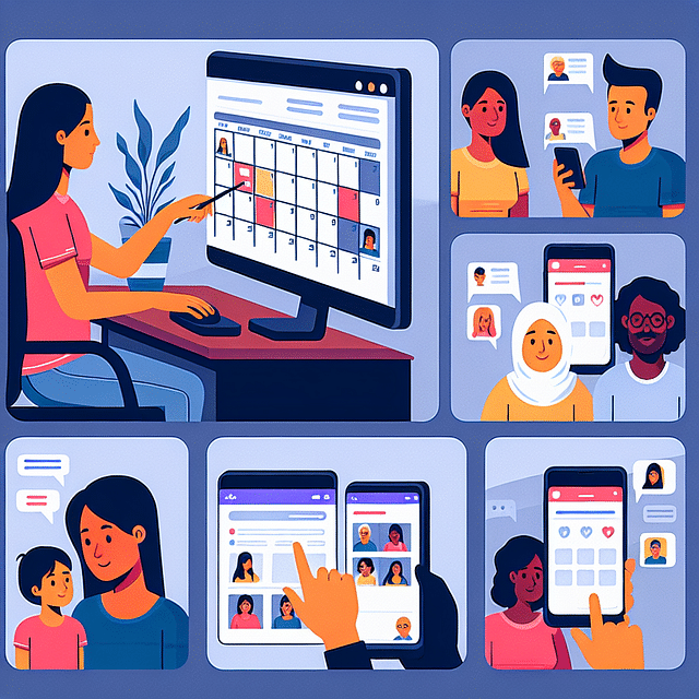 sending calendar invites to family members