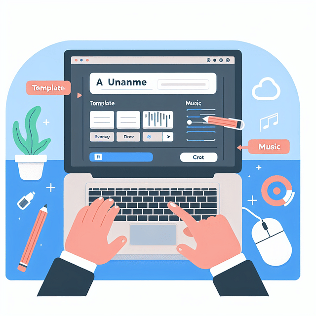 editing and customizing a Capcut template
