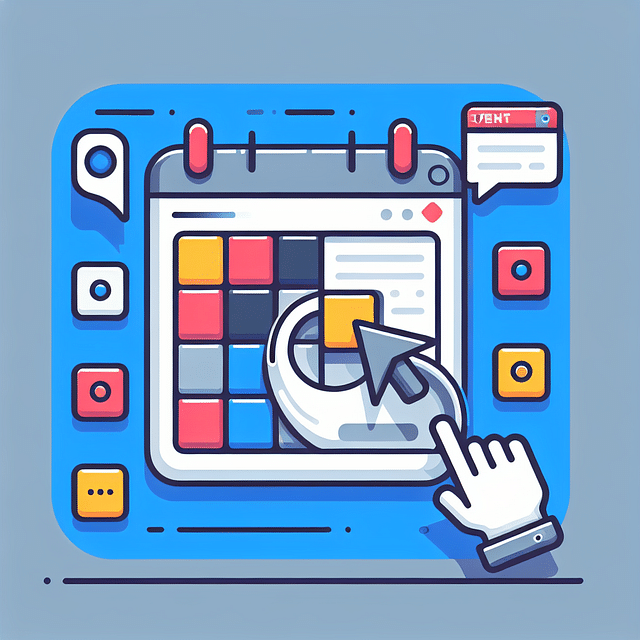 screenshot of selecting an event in iCal