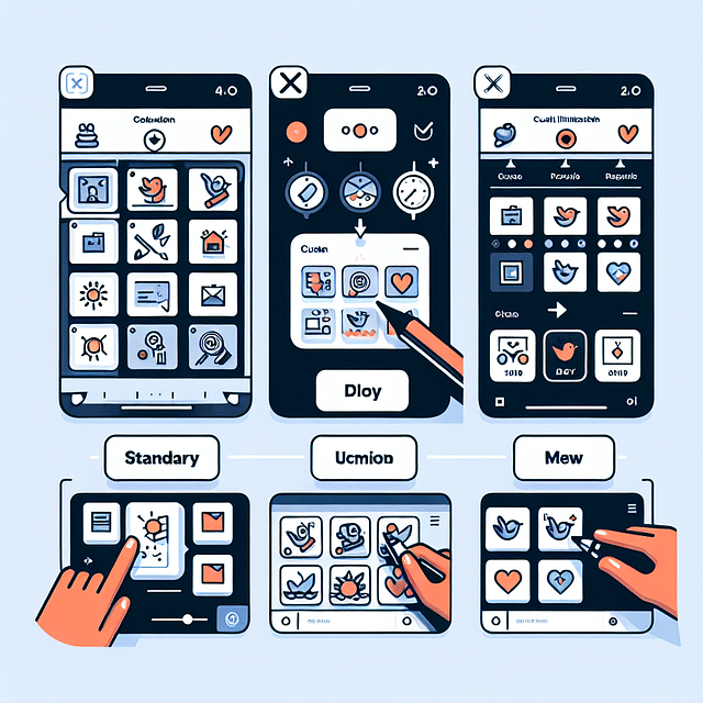 adding custom icons and illustrations to iCal Capcut Template