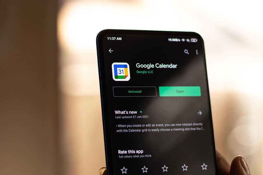 calendar app notifications