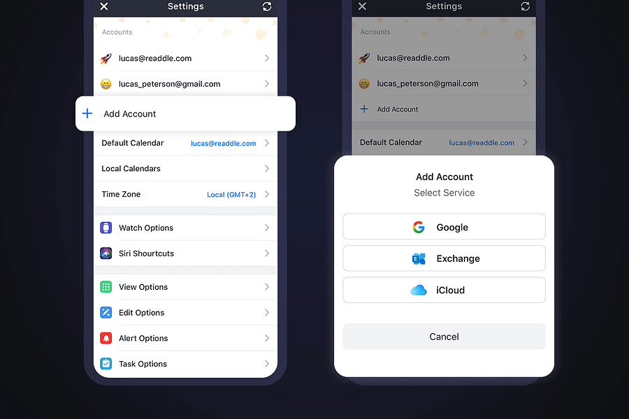 calendar app synchronization