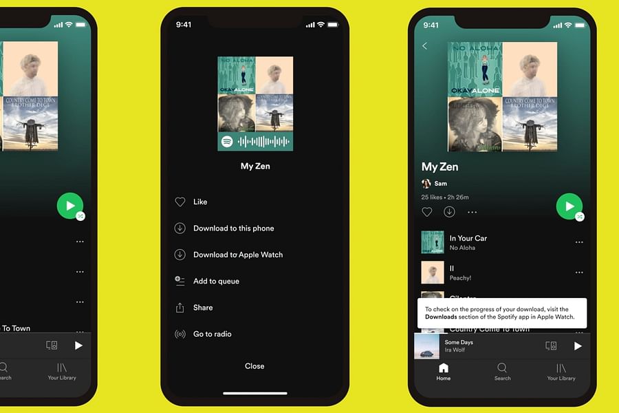 Apple Watch offline calendar access