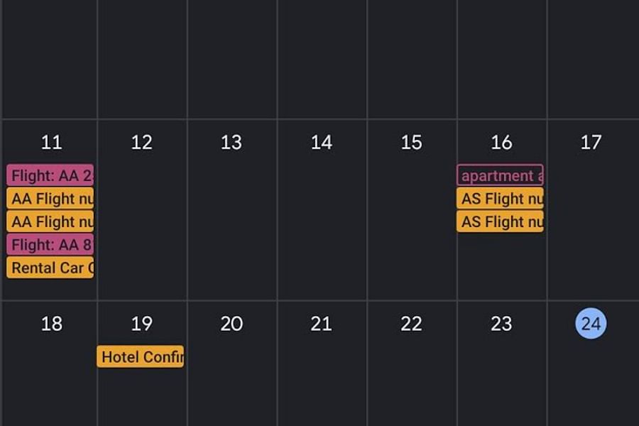 Google Calendar shared calendars