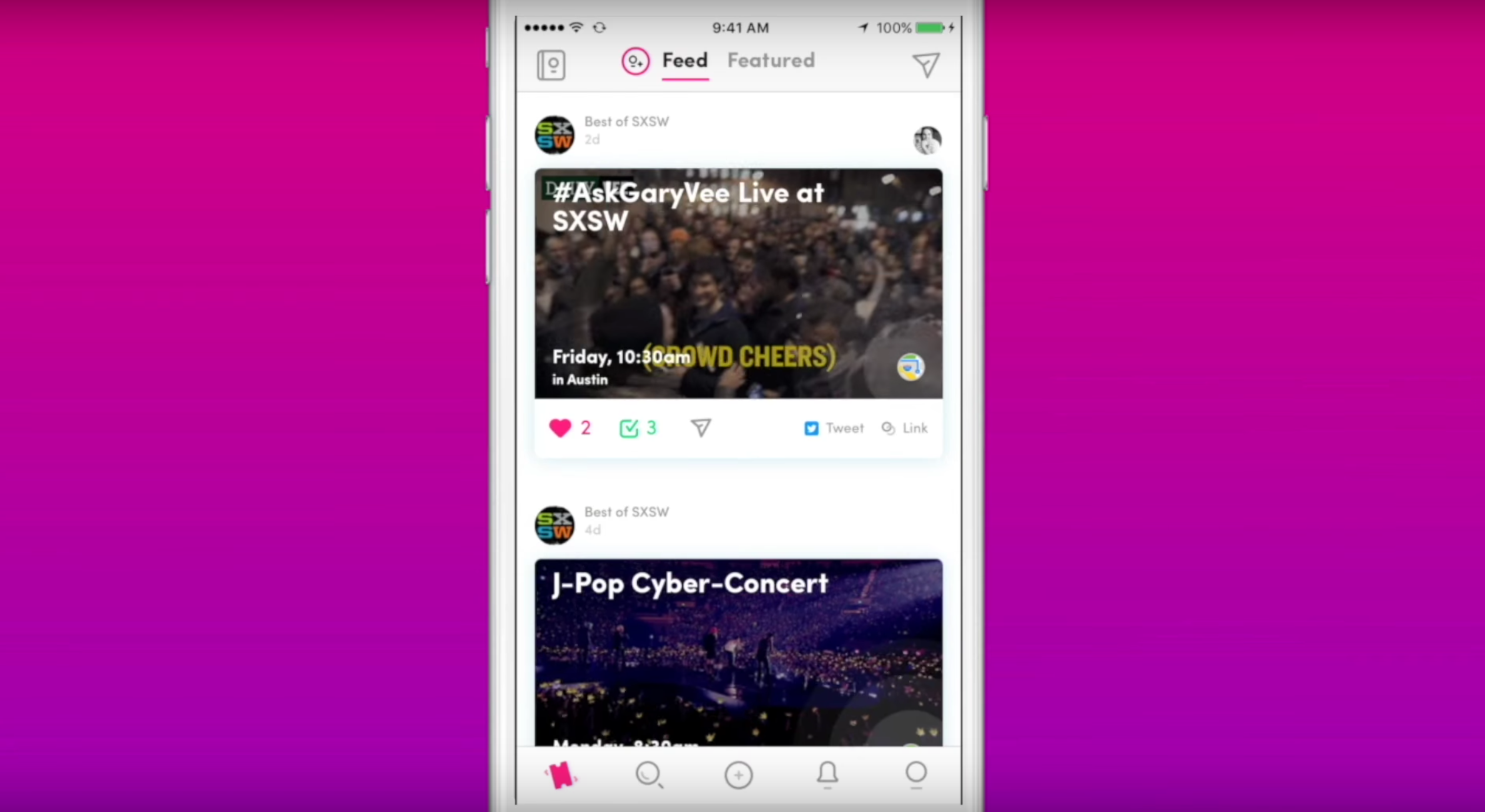 mobile content calendar app