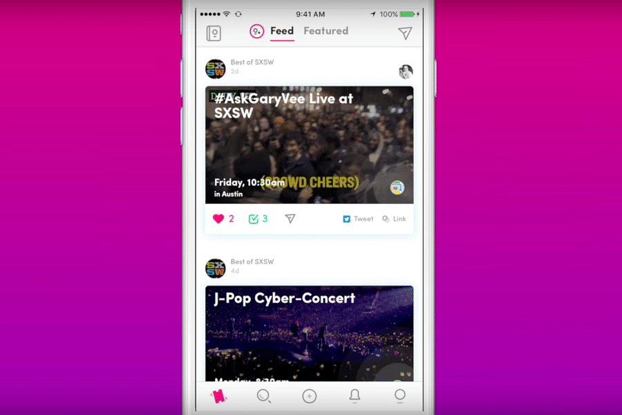 mobile content calendar app