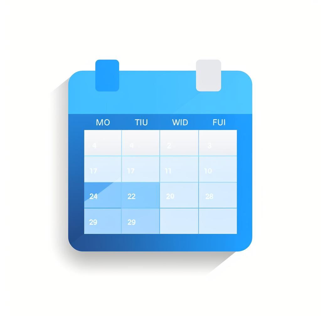 Cursor pointing to the Calendar icon in Microsoft Outlook