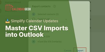 Importing and Syncing iCal Calendar Geek Importing and Syncing iCal Calendar Geek