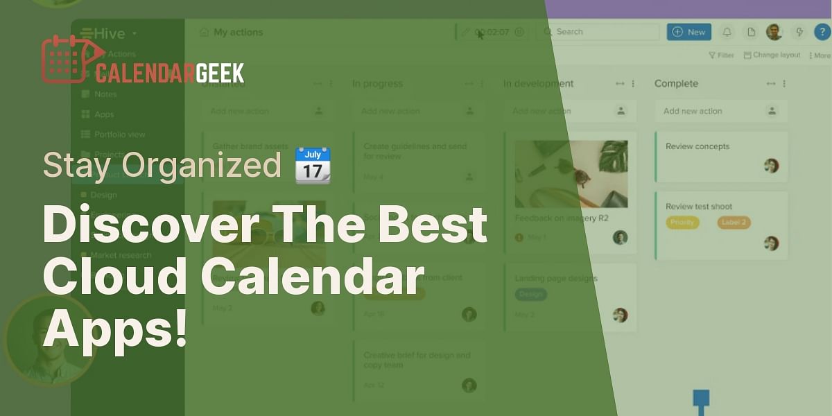 What are some recommended cloud based calendar apps? What are some recommended cloud based calendar apps?