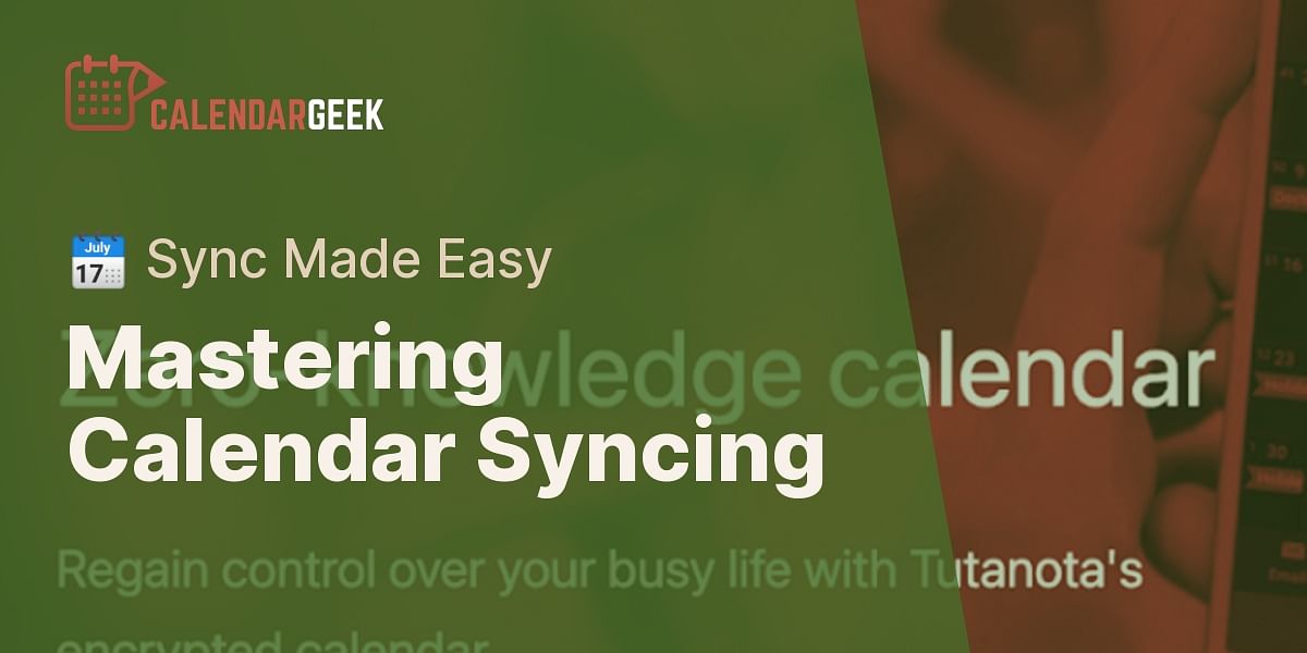 What is the best solution to sync multiple calendars from different