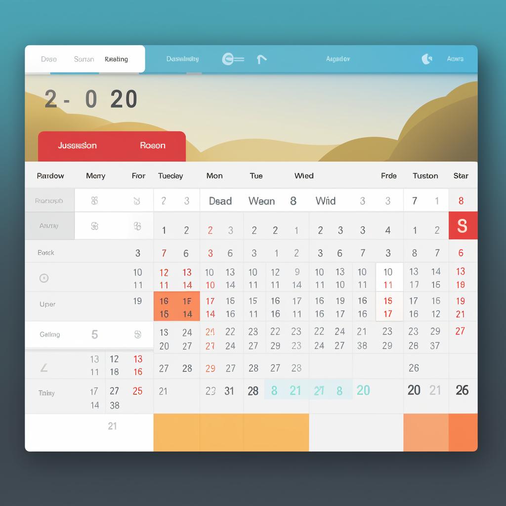 Screenshot of the dropdown menu with the Apple Calendar selected.